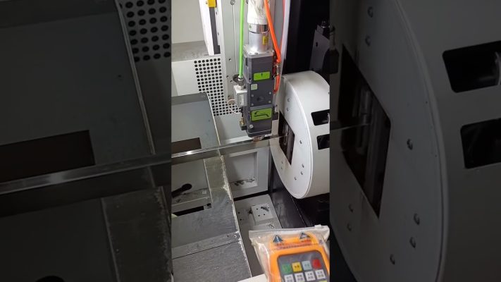 1 2mm Stainless Steel Rectangle Tube Laser Cutting CNC Pipe